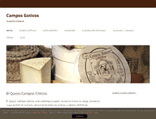 Tablet Screenshot of camposgoticos.com